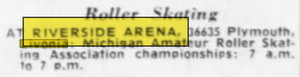 Riverside Arena - May 26 1962 Article (newer photo)